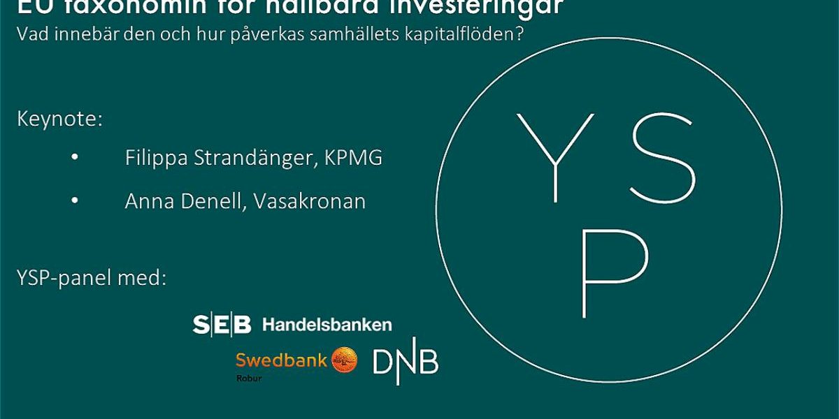 ysp event taxonomin